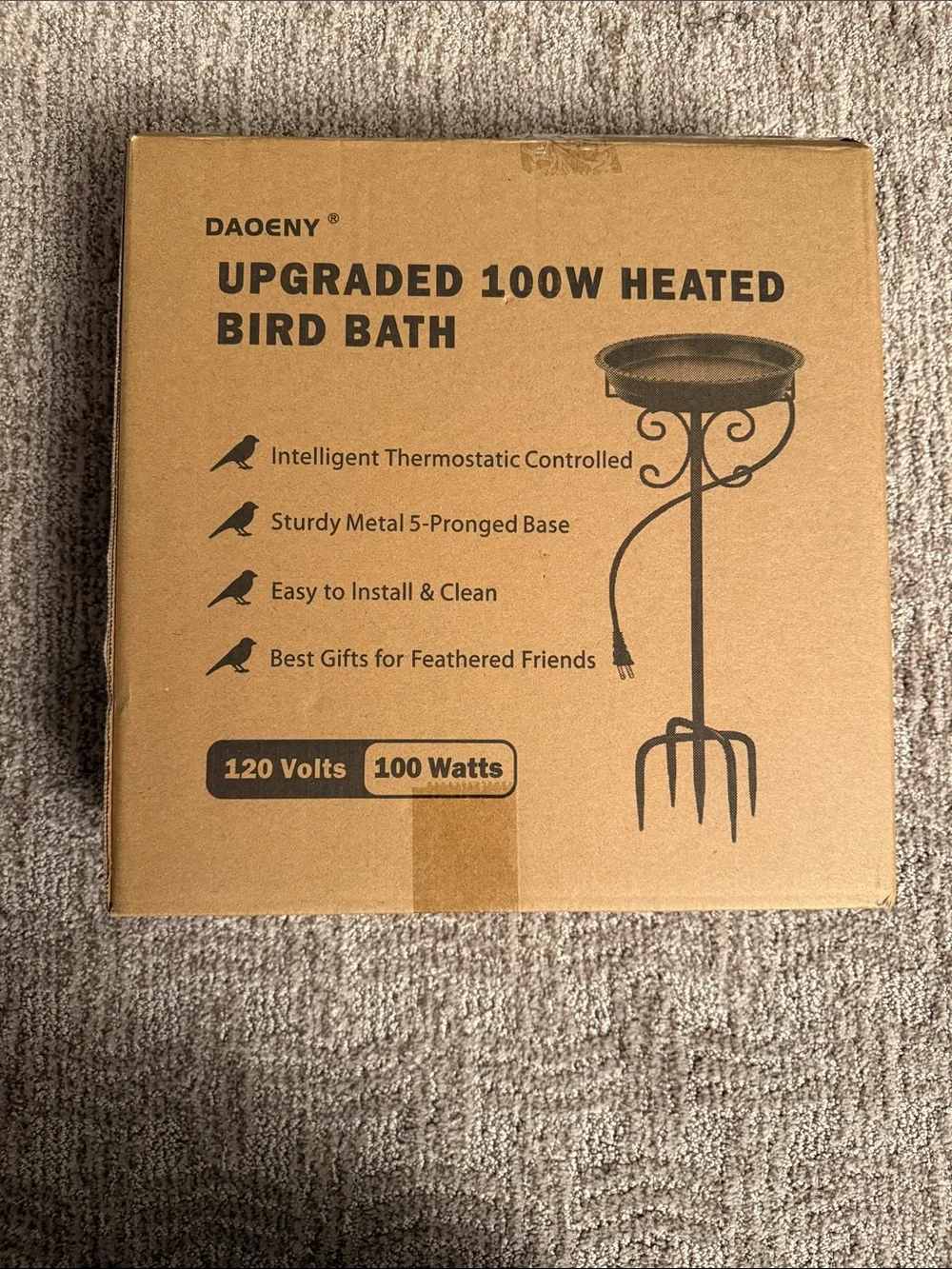 Heated Bird Bath